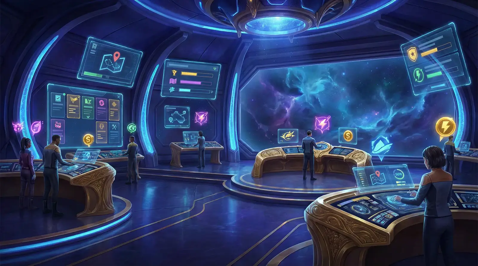 澳门福彩星际任务中心全息任务面板